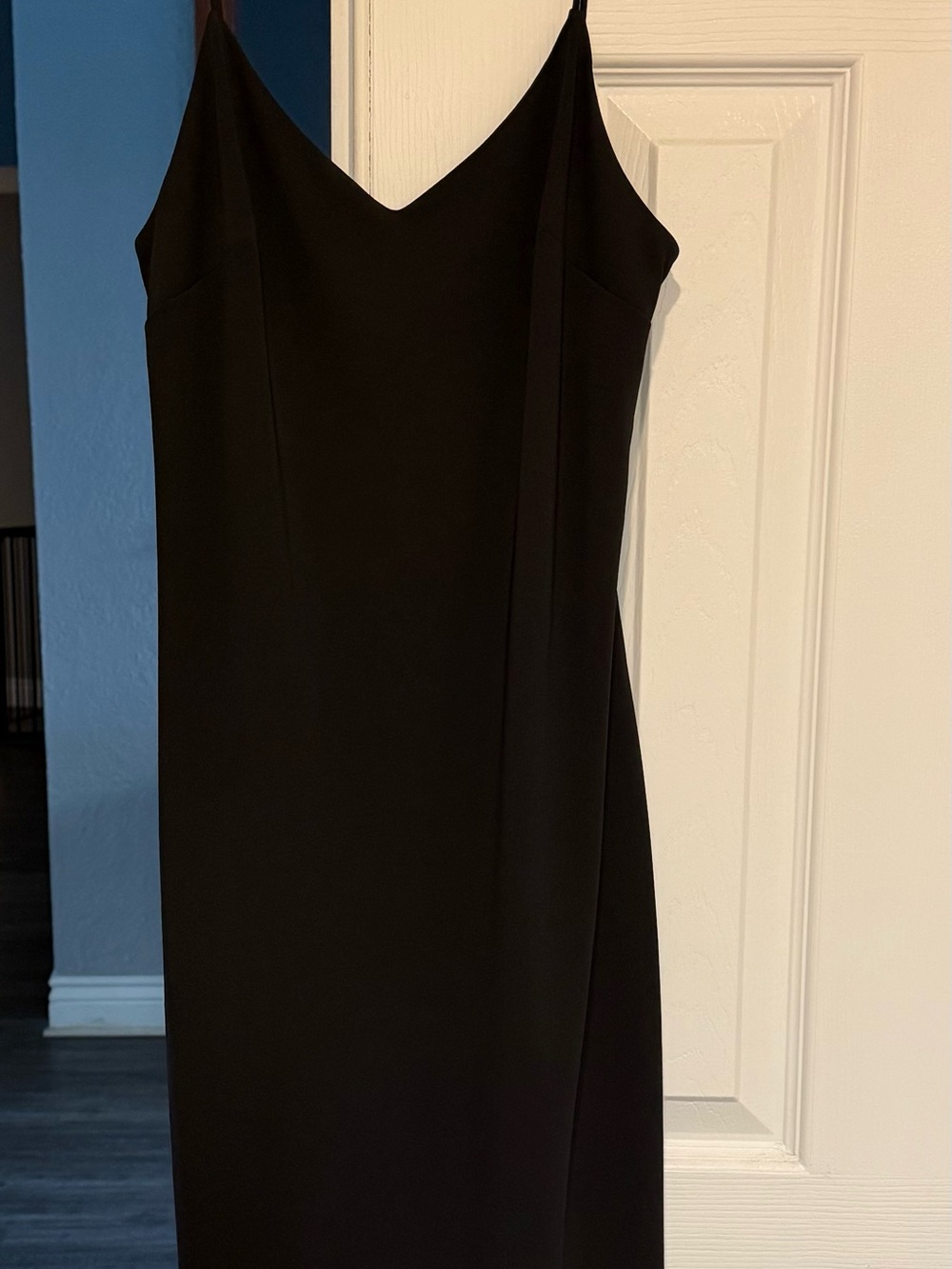 Express Strapless Black Slip Dress